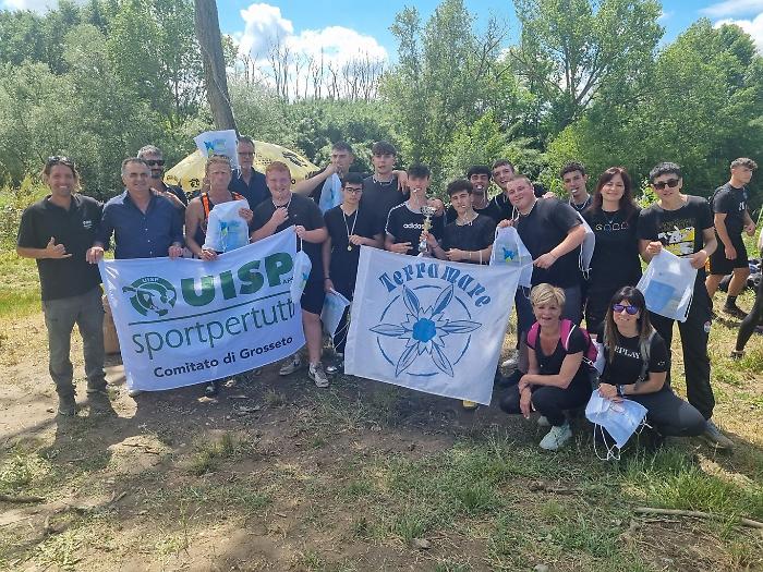 La Maremma in acqua con l'istituto Agrario al Palio Rafting Uisp a Rieti
