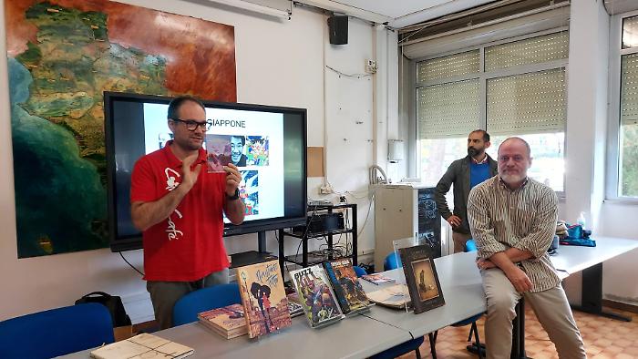 La nona arte tra i banchi: gli studenti del "Manetti Porciatti" a scuola di fumetto