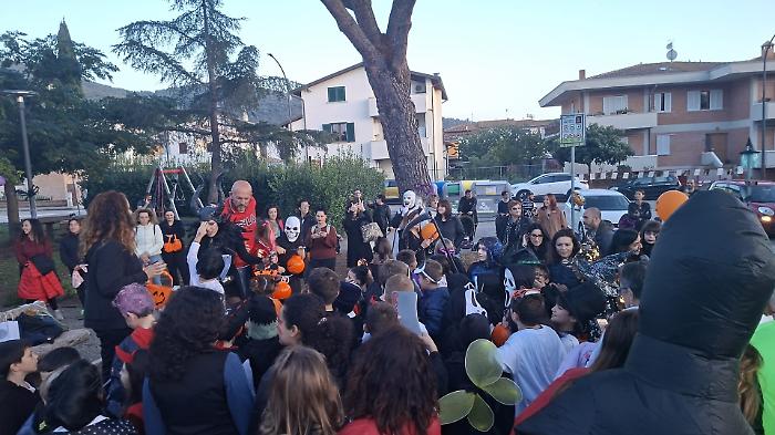 Che festa a Braccagni con l'Urban Game tra streghe, vampiri e fantasmi