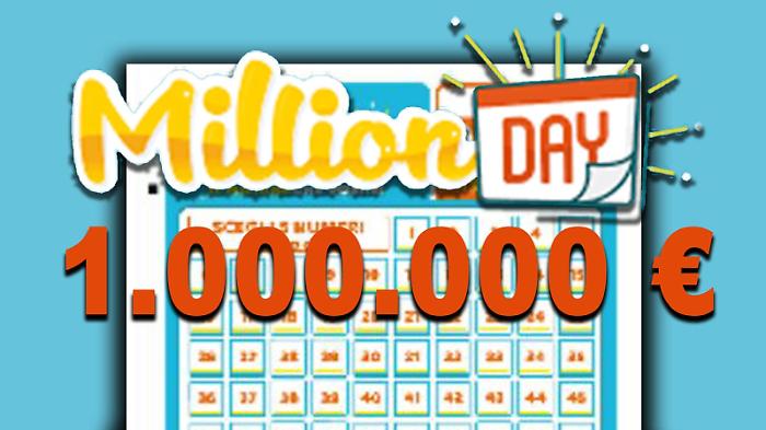 Million Day e Million Day Extra di oggi lunedì 3 novembre: le estrazioni e i numeri vincenti
