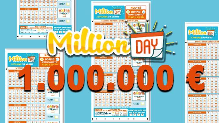 Million Day e Million Day Extra di oggi domenica 16 novembre: le estrazioni e i numeri vincenti