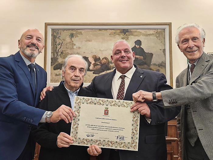 Conferita la cittadinanza onoraria a Danilo Barsanti