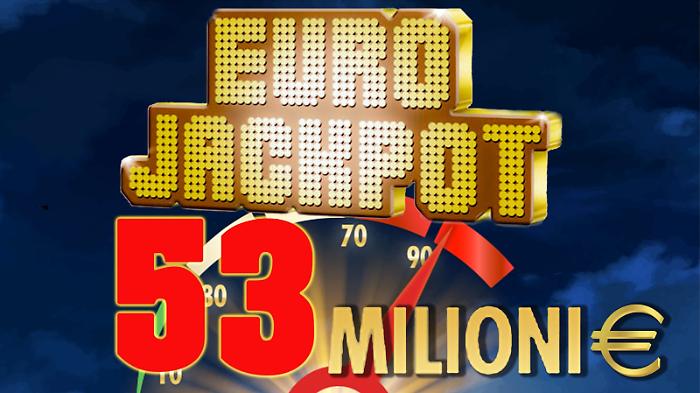 Eurojackpot, l'estrazione di oggi venerdì 7 novembre: i numeri vincenti. Jackpot a 53 milioni di euro