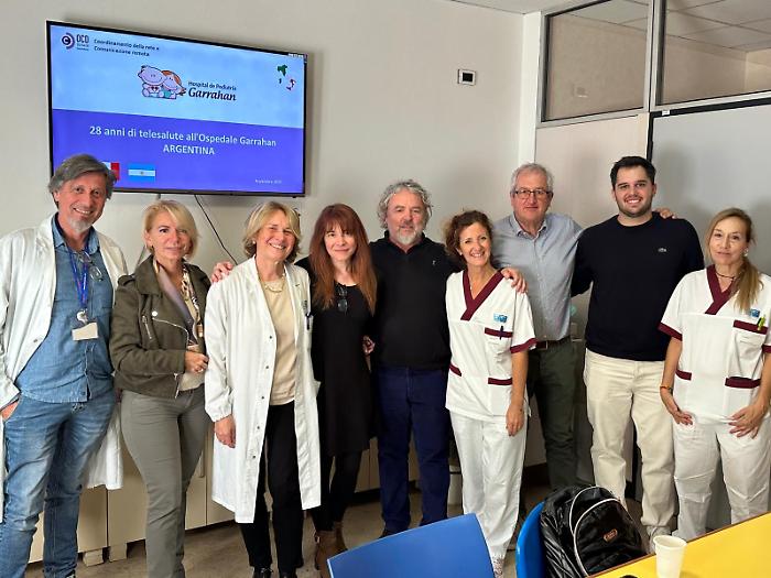 Gli specialisti dell’ospedale di Buenos Aires in visita a Grosseto