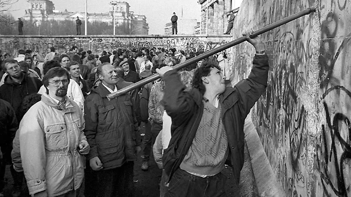 La caduta del Muro di Berlino