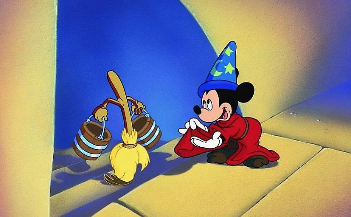 Topolino in "Fantasia"