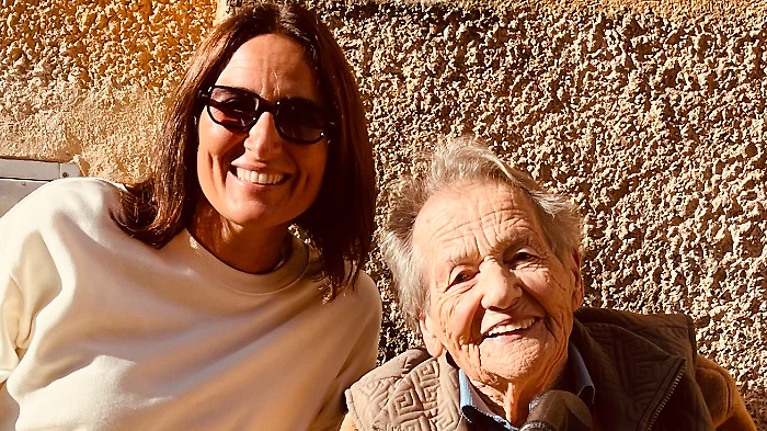 L'assessore Ottali e nonna Marisa