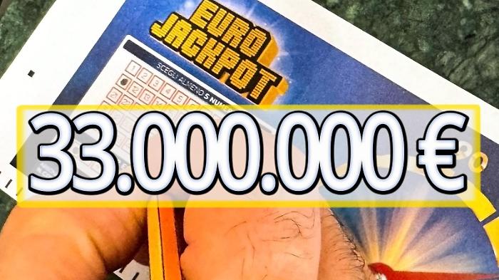 Eurojackpot, estrazione di oggi venerdì 21 novembre: ecco i numeri vincenti. Il jackpot sale a 33  milioni di euro