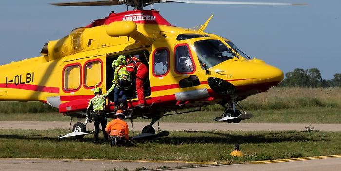 Intervento dell'elisoccorso a Grosseto 