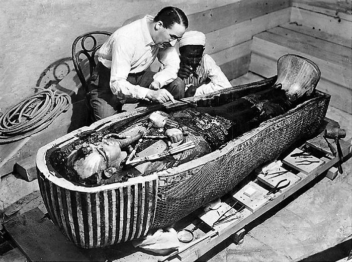 Il sarcofago di Tutankhamon