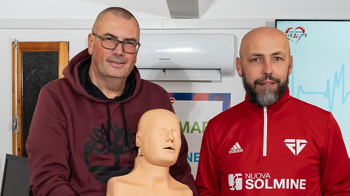 Lo staff tecnico al corso di formazione