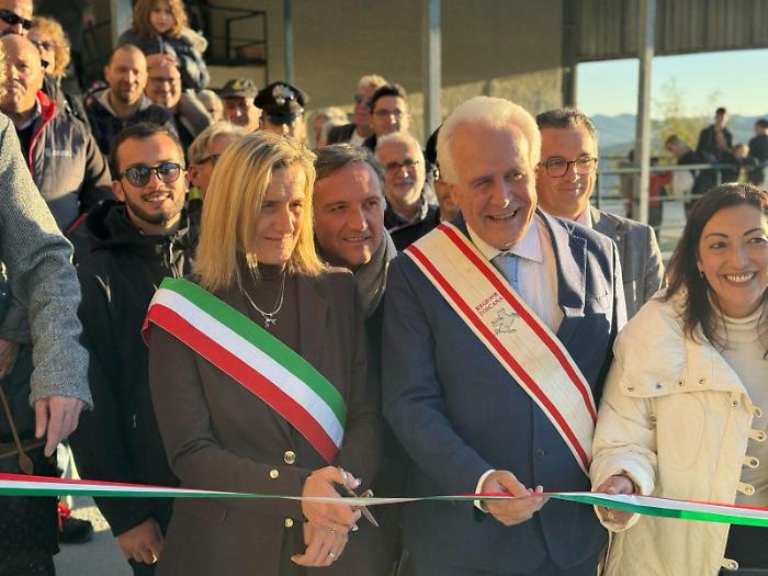 Inaugurazione campo multifunzionale a Giuncarico