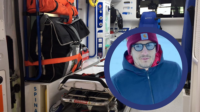 Intervento dell'ambulanza. Morto un ventinovenne