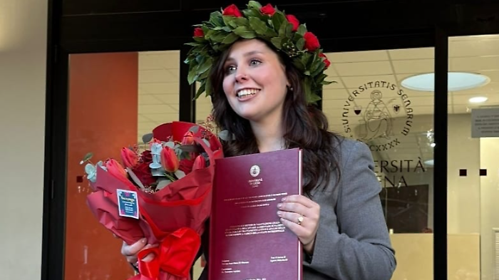 In città c'è una nuova dietista: la laurea di Agnese Malentacchi