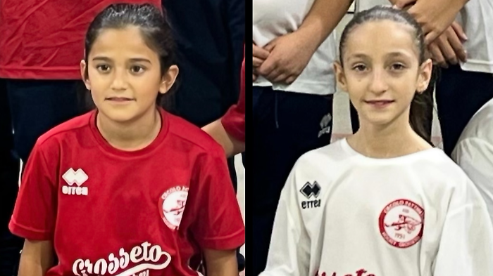 Alice e Viola dal Cp Grosseto alla Nazionale under 15