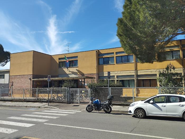La scuola media Leonardo Da Vinci a Grosseto