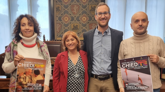 La presentazione degli sportelli informativi