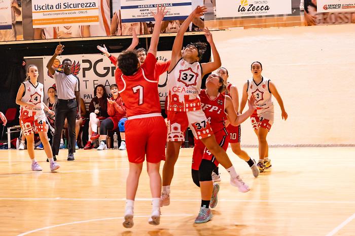 Eroica Gea, senza 5 titolari limita il passivo a Porcari