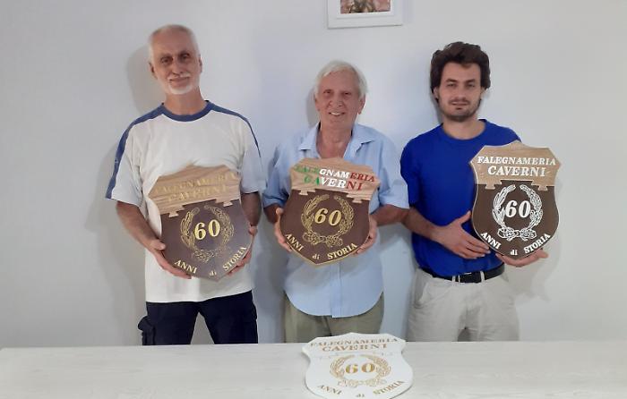 La falegnameria Caverni festeggia 60 anni