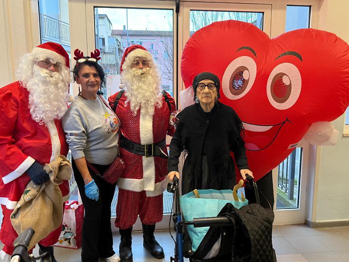 La visita alla RSA di via Ferrucci