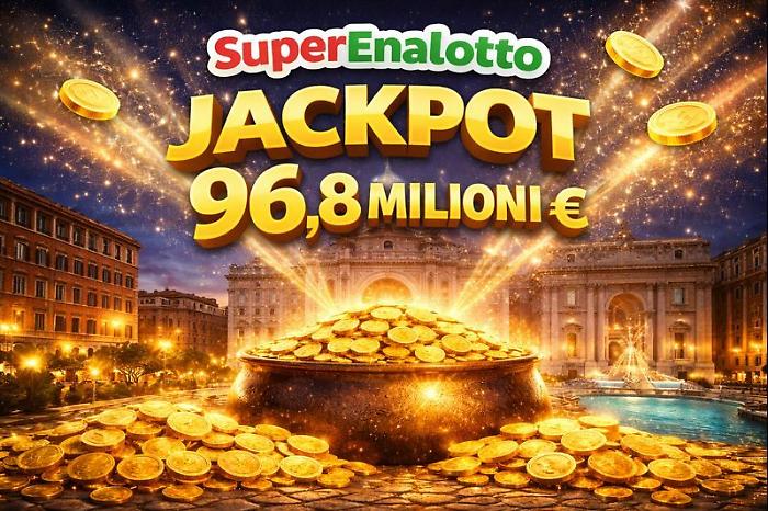 Superenalotto, stasera 27 dicembre riparte la caccia al sogno: jackpot da 96,8 milioni, pu&ograve; sfondare il muro dei 100 milioni a inizio 2026