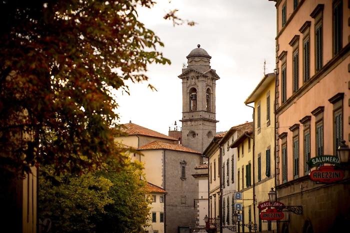 Una via di Castel del Piano