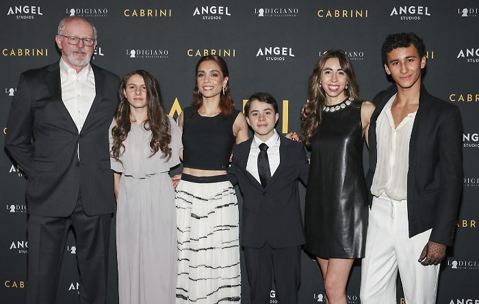 Francesca Cabrini il cast alla premiere
