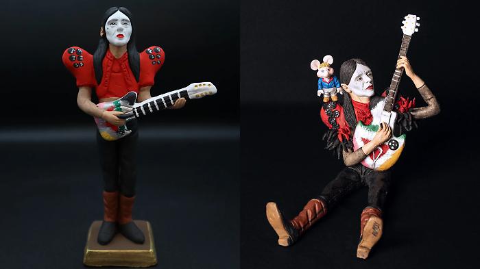 Lucio Corsi finisce nel presepe. Dal palco di Sanremo alla terracotta dell'artista Marco Ferrigno: l&rsquo;anno irripetibile del cantautore maremmano