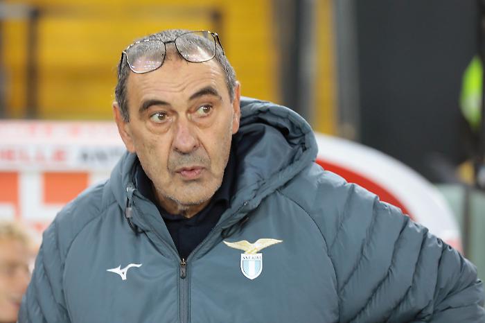  Maurizio Sarri, allenatore della Lazio