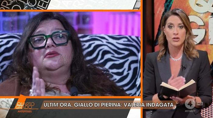 Un frame della puntata di Quarto Grado 