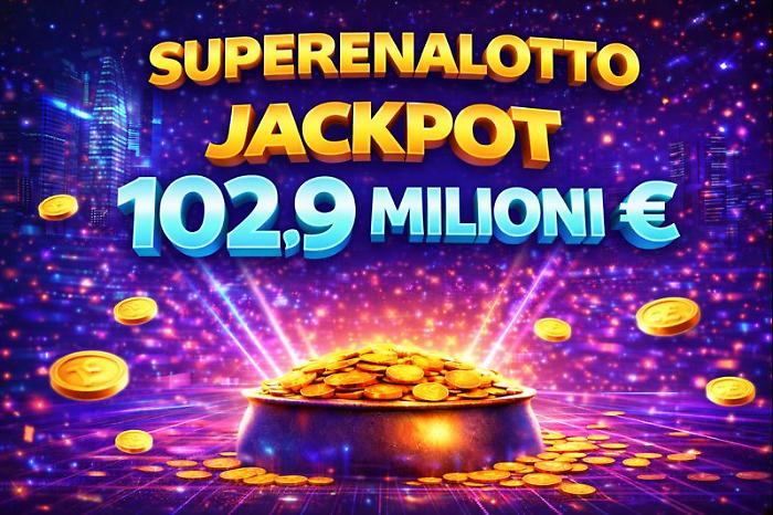 Superenalotto, 8 mesi senza il magico 6: la lunga attesa continua e il jackpot sale a 102,9 milioni