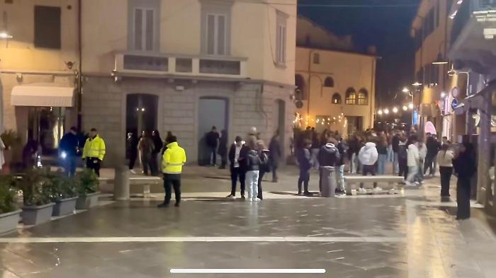 aggredito giovane in centro