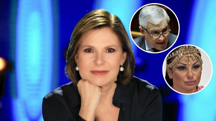 &Egrave; sempre Cartabianca: intervista a Tajani, ospite anche l'influencer Rita De Crescenzo