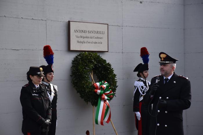 Carabinieri intitolazione Antonio Santarelli Pitigliano