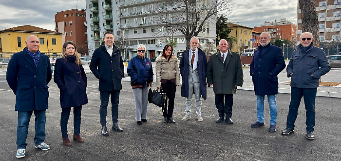 Inaugurazione parcheggio acquedotto del Fiora stazione Grosseto