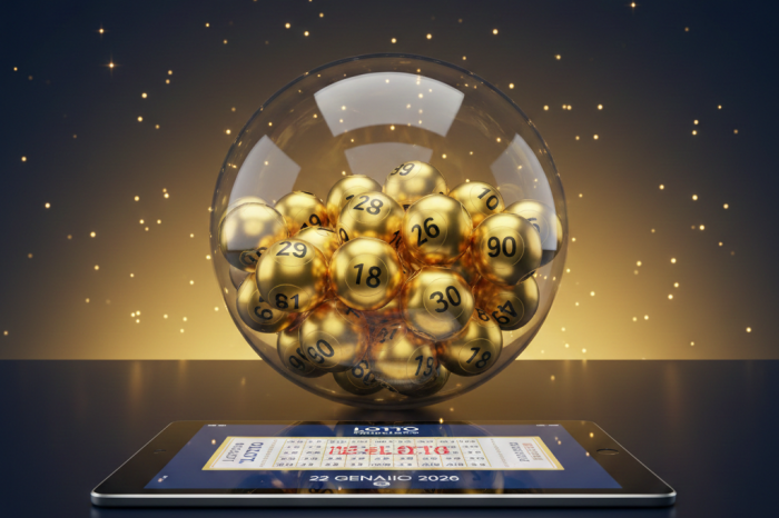 Estrazioni Lotto, Superenalotto e 10eLotto di oggi gioved&igrave; 22 gennaio: tutti i numeri vincenti
