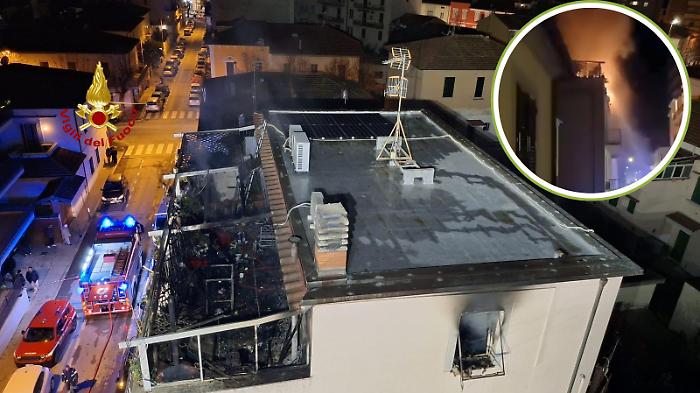 Una notte di paura a Follonica: ecco come i vigili del fuoco hanno salvato una persona dalle fiamme