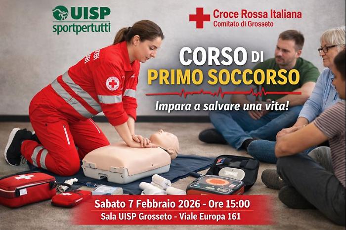Grosseto impara a salvare vite: con Uisp e Croce Rossa il primo soccorso &egrave; per tutti