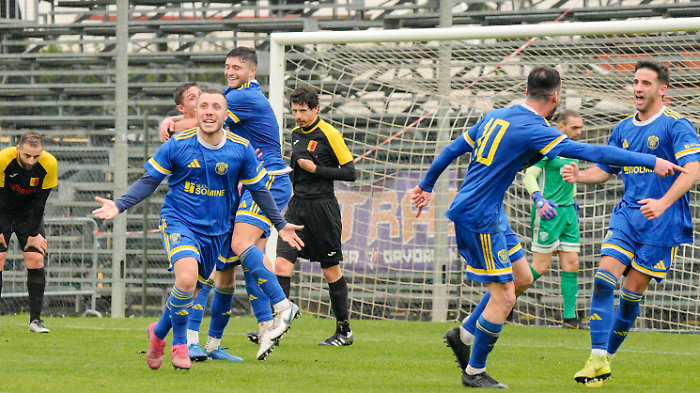 Scarlino vola in semifinale: decisivo il gol di Bracciali contro il Gambassi Terme