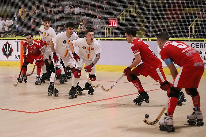 Hockey pista, primo quarto d'ora fatale: Circolo Pattinatori Grosseto ko a Lodi