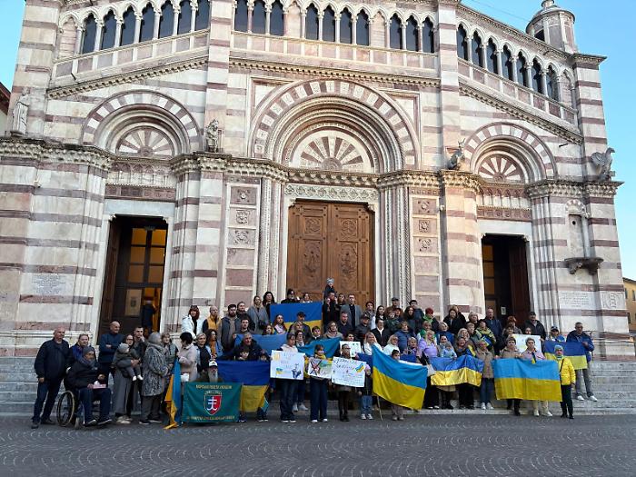 Quattro anni di guerra in Ucraina, Grosseto scende in piazza