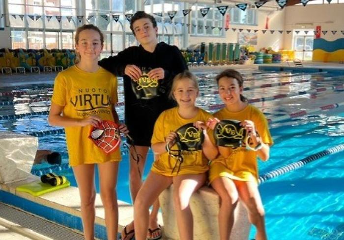 Aurora Pintauro e Giorgio Cavalletti regalano trionfi a Grosseto nel nuoto