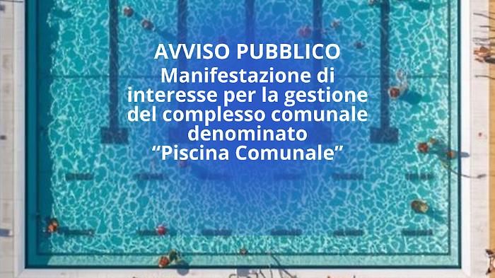 Il Comune cerca un gestore per la piscina: al via il bando