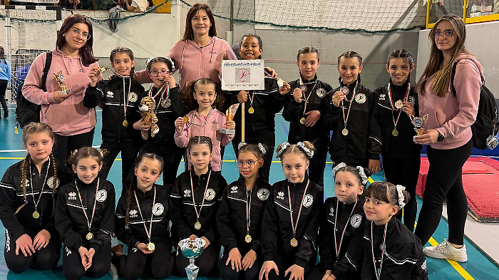 La Polisportiva Barbanella uno domina in Toscana: 44 atlete e valanga di medaglie