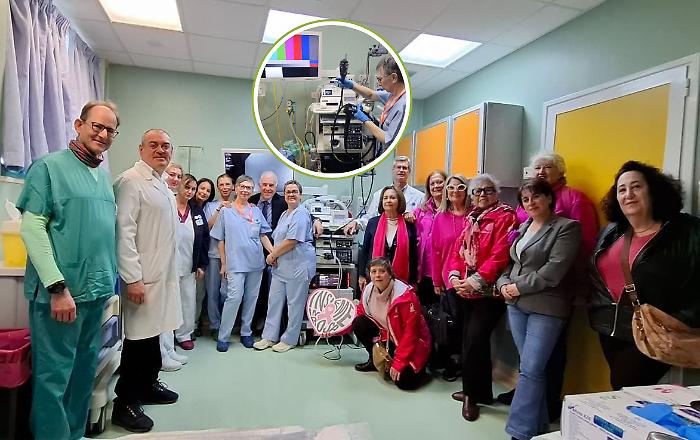 Ospedale di Massa Marittima pi&ugrave; moderno: colonscopie pi&ugrave; sicure e meno fastidiose grazie a Insieme in Rosa