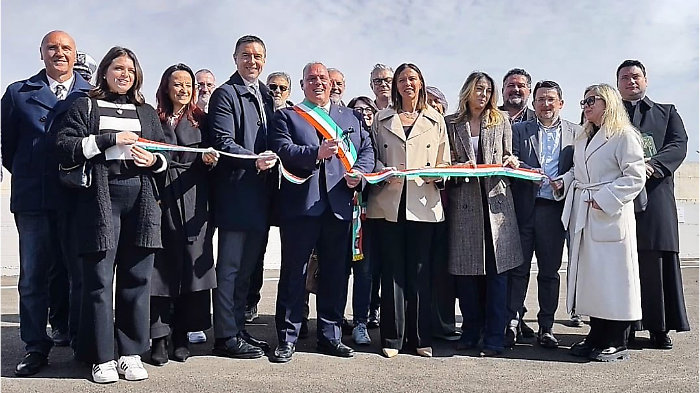 Inaugurato il nuovo centro raccolta rifiuti: investimento da 1,2 milioni