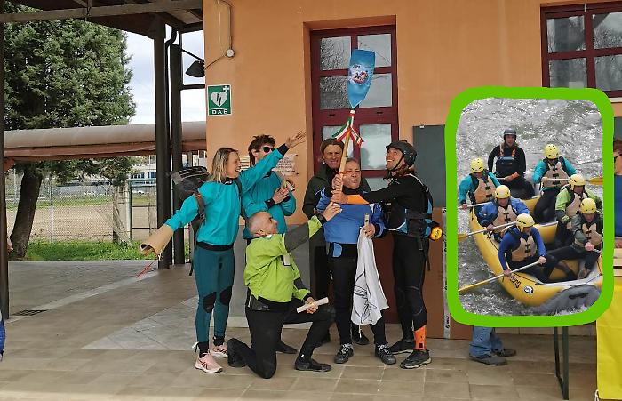 Grosseto fa festa sull'Arno: Terramare conquista il primo Palio Rafting Toscana