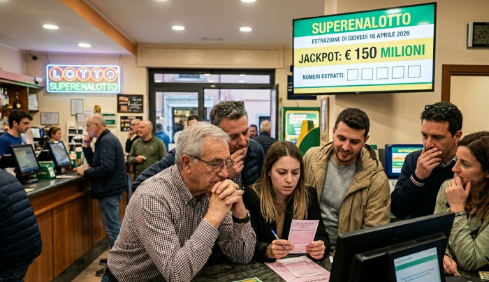 Lotto, Superenalotto e 10eLotto: estrazioni e numeri vincenti di oggi gioved&igrave; 16 aprile