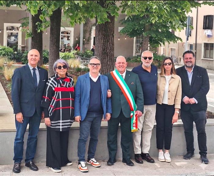 Inaugurata la nuova Piazza della Palma: cos&igrave; rinasce il cuore di Grosseto