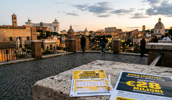 EuroJackpot, estrazioni e numeri vincenti di oggi marted&igrave; 21 aprile